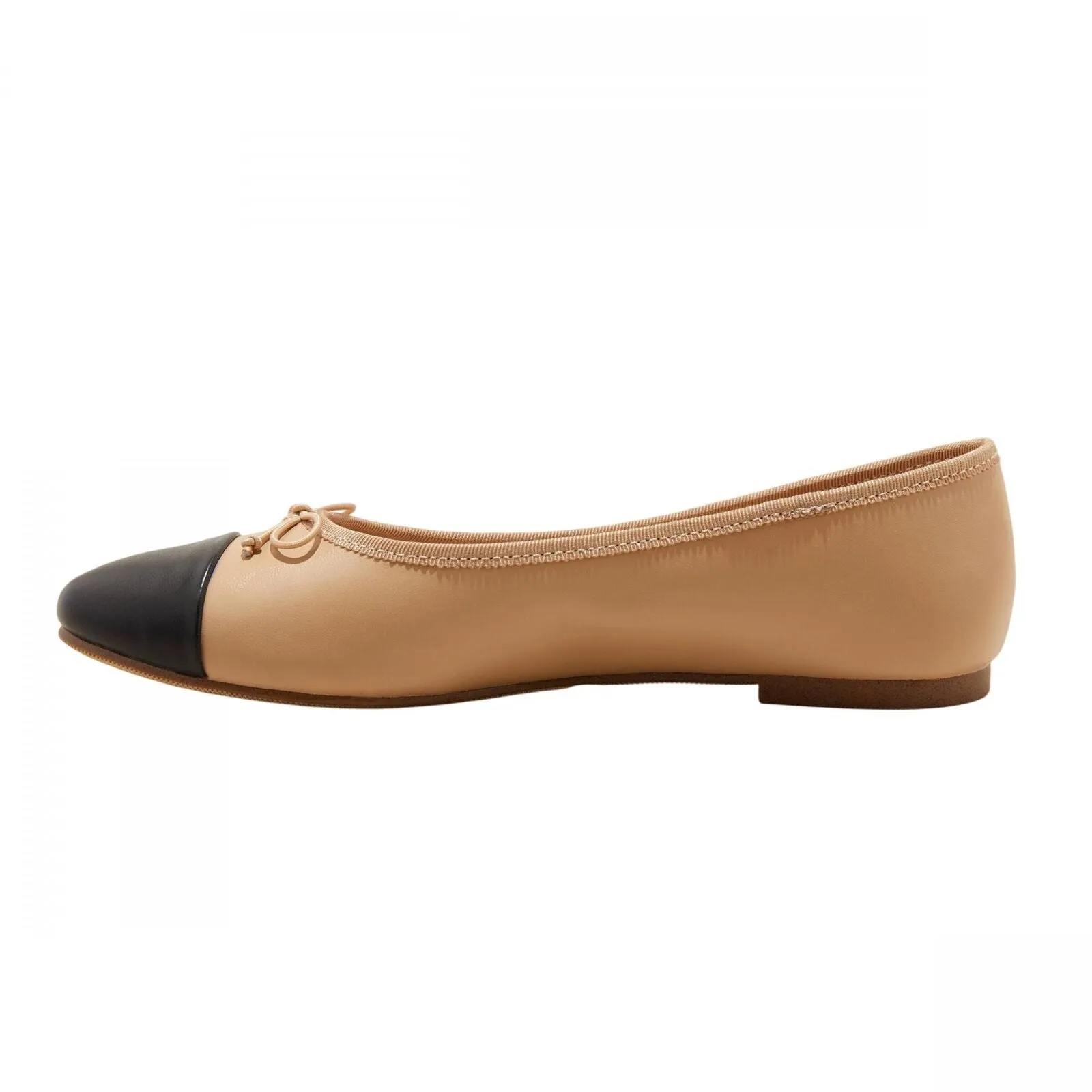 A New Day Womens Janie Ballet Flats with Memory Foam Insole Tan Brown 9.5M