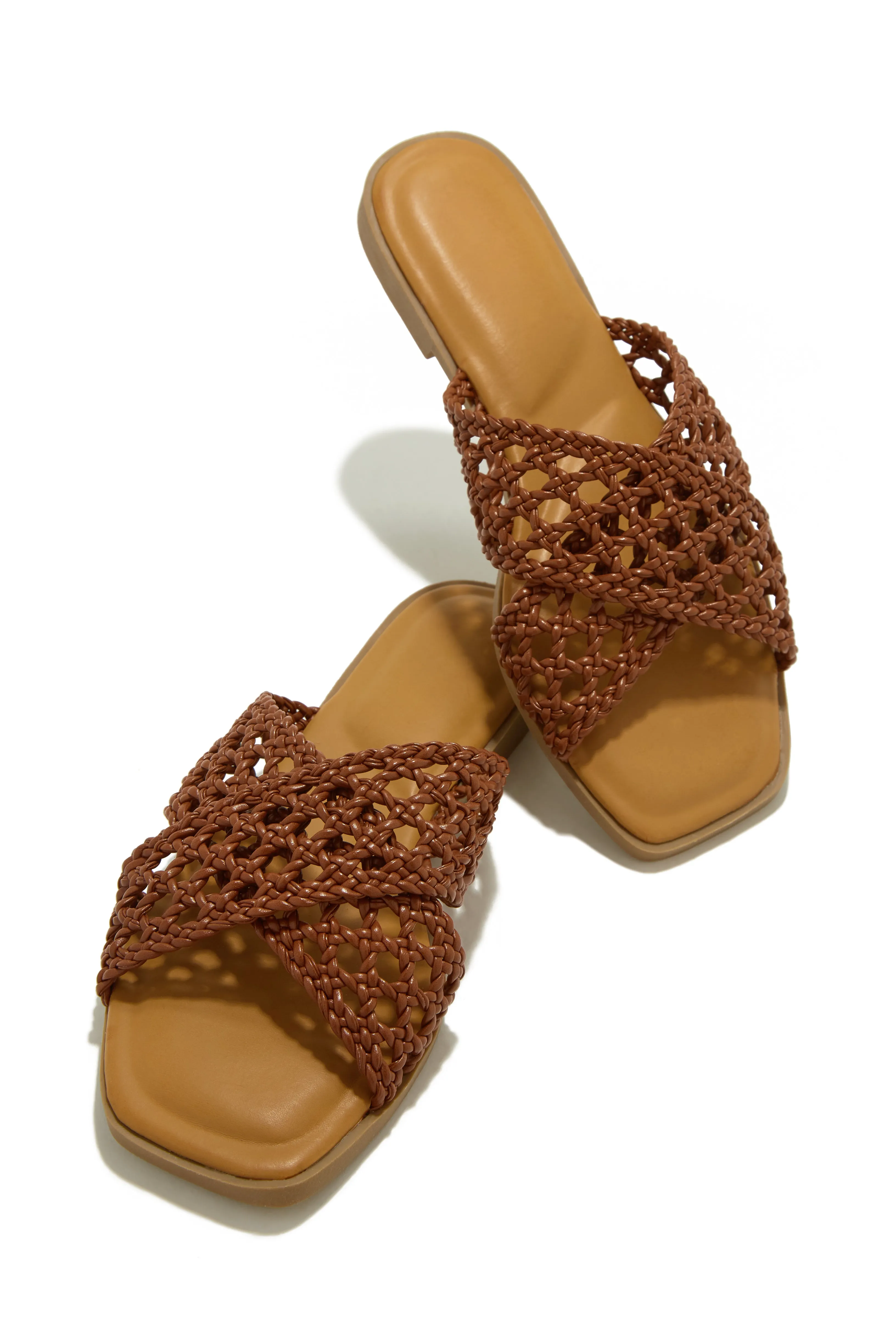 Beachside Slip On Sandals - Tan