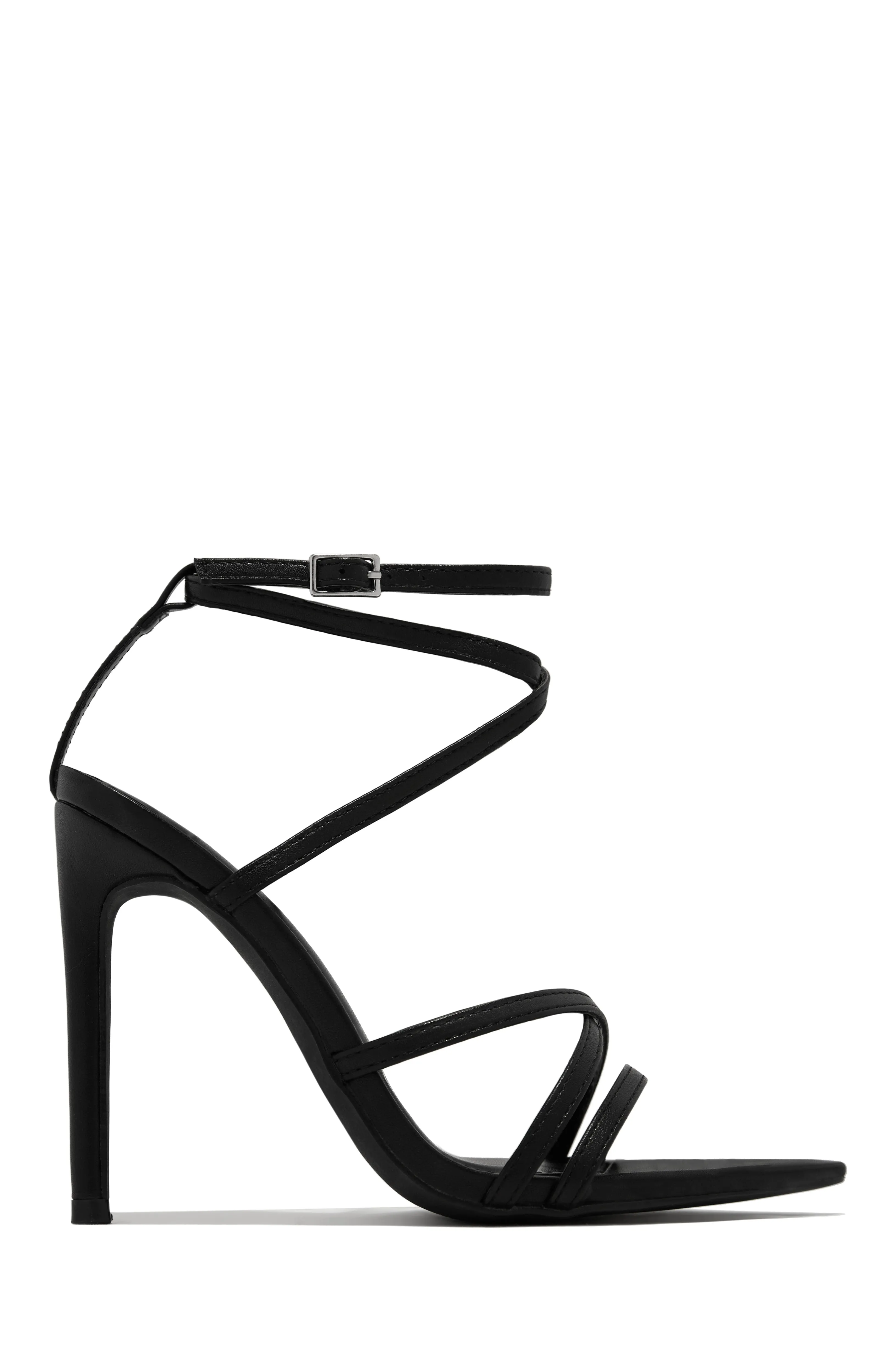 Gossip Girl Strappy High Heels - Nude