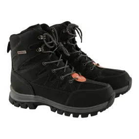 Mountain Ridge Men's 3M Mix Media Winter Boots, Black, -30°C