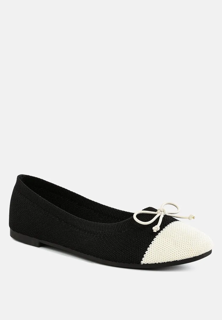 Rosario Two Tone Ballerinas