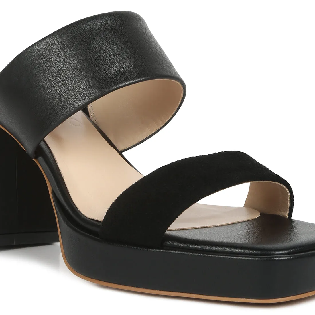 Slip On Platform Sandals